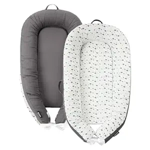 Transat Bébé Coton Bio JOLLITO | Nid Portable 0-24 Mois
