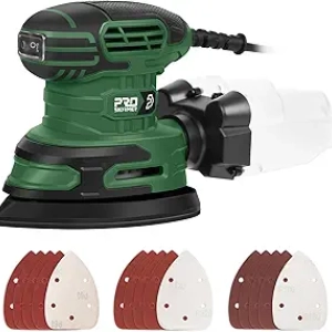 Ponceuse Excentrique Detail Sander 13000RPM - Sander Souris Électrique avec Collecteur