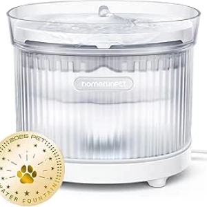 Fontaine à Eau pour Chat sans Fil HomeRunPet - Design Démontable