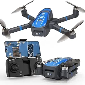 Drone TL16 1080P FPV Brushless - Quadcopter Pliable pour Adultes et Débutants