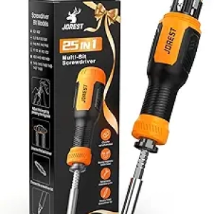 Jorest Tournevis 25 en 1 Magnétique - Kit Multioutil Compact