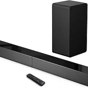Barre de Son 2.1 31" avec Caisson de Basses - Surround Sound HDMI Bluetooth