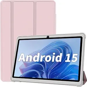 Tablette Android 15 7 pouces - 9GB RAM, 32GB ROM, WiFi 5G, Étui protection