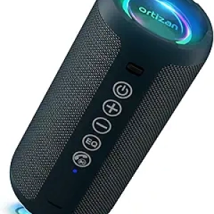 Enceinte Bluetooth Portable Ortizan IPX7 - 24W, Son HiFi, 30h Autonomie