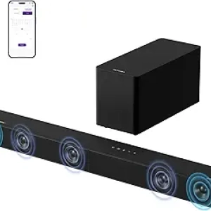Barre de Son 5.1 Dolby Atmos 300W ULTIMEA Poseidon M60 avec Subwoofer