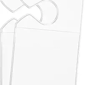 Porte-Vignette Parking Transparent 2PCS - Support Rétroviseur Voiture