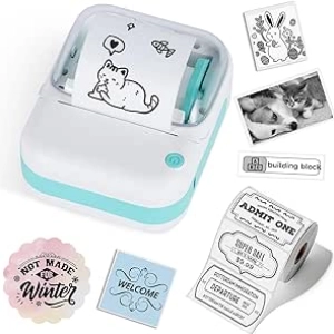 Imprimante Étiquettes Thermique Bluetooth B3 - Portable sans Encre pour Maison et Bureau