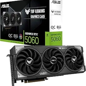 ASUS TUF Gaming RTX 5060 8GB - Carte Graphique PCIe 5.0 Haute Performance