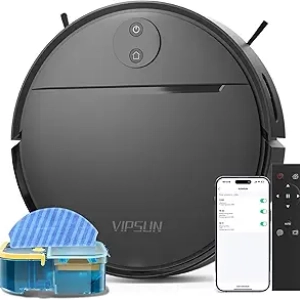 Robot Aspirateur Laveur 4000Pa avec Contrôle APP - VIPSUN Q10S