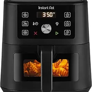 Instant Pot VORTEX 4Qt Mini Friteuse à Air Chaud 6-en-1 | Noir