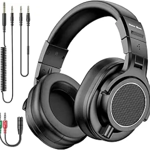 Casque Studio Professionnel New Bee - Pilotes 50mm DJ, Monitoring et Mixage