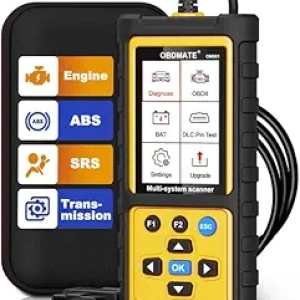 Diagnostic Auto OBD2 ABS SRS - Lecteur Code Moteur Professionnel OM901