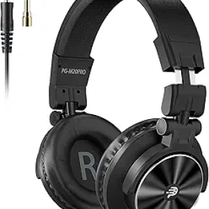 Casque Studio DJ PUPGSIS 40kHz Hi-Res - Casque Monitoring Professionnel