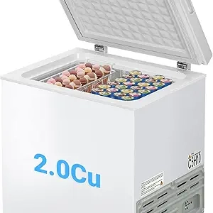 Congélateur Compact 57L - Mini Freezer 7 Températures | Silencieux & Économe