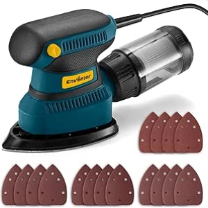 Ponceuse Électrique Détail Enventor 210W - Compact 15000 RPM avec 16 Abrasifs