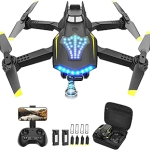 Drone Caméra Dual 720HD avec Contrôle Gestuel pour Enfants et Adultes