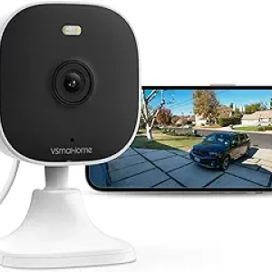Caméra de Surveillance 4MP WiFi Intérieur/Extérieur - Audio Bidirectionnel IP66