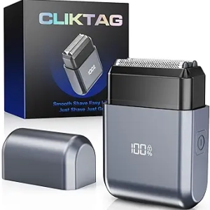 Rasoir Électrique Portable Mini IPX7 Étanche - Recharge USB-C Rapide