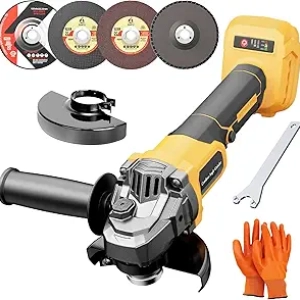 Meuleuse d'angle sans fil Dewalt 20V - 4,5 pouces, 7000 RPM, 3 vitesses