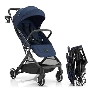 Poussette Compacte Légère avec Pliage Une Main - UPF50+ Waterproof