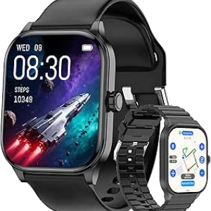 Smartwatch IA 2025 Homme Femme - Appels, GPS, Santé 24/7