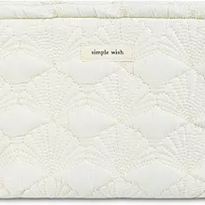 Trousse de Maquillage Matelassée Coquette - Organiseur de Voyage Femme