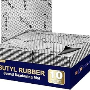 Tapis Isolant Acoustique Automobile 80 mil - Matériau Insonorisant Butyle