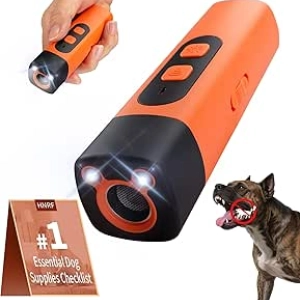 Appareil Anti-Aboiement Ultrasonique pour Chien | Dressage Humain 50m