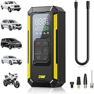 Compresseur d'Air Portable 150 PSI avec Jauge Numérique et Arrêt Automatique