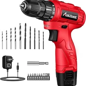 Perceuse Visseuse 12V AVID POWER - Mandrin 3/8", 1400 RPM, 25 Couple + Batterie