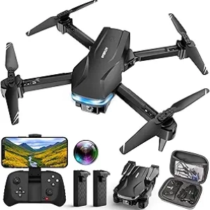 Drone avec Caméra 1080P HD Pliable pour Adultes - Décollage Automatique