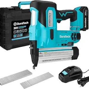 Cloueuse Électrique Cordless Brad Nailer 20V 2-en-1 avec Batterie