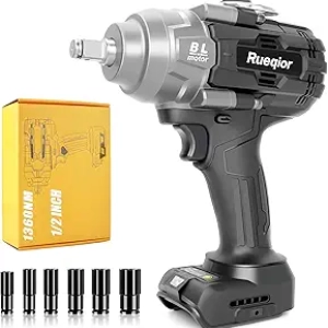 Clé à Choc Brushless 1/2" 1360N.m Compatible DeWalt 20V MAX - Sans Batterie