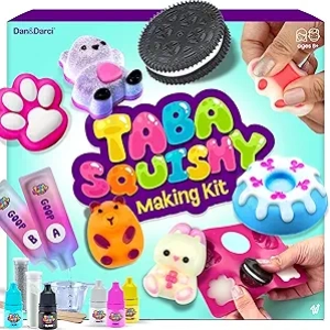Kit Squishy Taba pour Enfants - Loisir Créatif DIY 6-12 ans