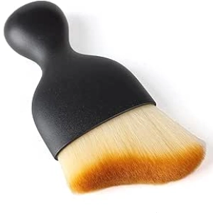 Brosse de Détailing Auto Poils Doux - Nettoyage Intérieur sans Rayures