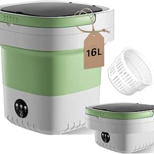 Mini Lave-linge Portable 16L - Machine à Laver Pliable pour Vêtements Délicats