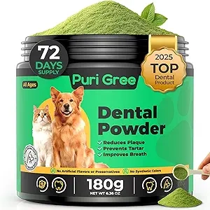 Poudre Dentaire pour Chien - Nettoyage Naturel & Détartrage 180g