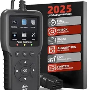 Lecteur de Codes OBD2 Universel - 45000+ Codes Défaut, Diagnostic Complet