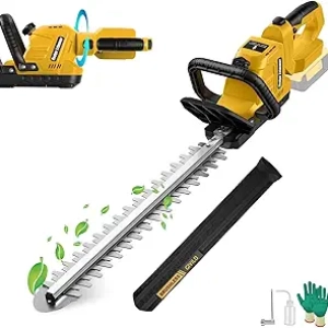 Taille-haie électrique sans fil DEWALT 20V MAX - Moteur brushless professionnel