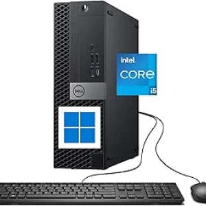 Dell Desktop 7050 SFF Intel Core i5 8GB RAM 256GB SSD Windows 11 Pro