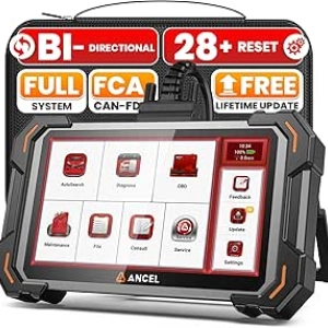 ANCEL DS500 Elite - Scanner OBD2 Bidirectionnel 28 Services de Maintenance