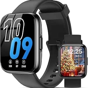 Montre Connectée Intelligente 1.85" - Appels Bluetooth, 110+ Sports, IP68