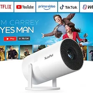 Projecteur Full HD 1080P WiFi 6 avec Mise au Point Automatique - XuanPad