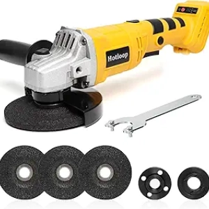 Meuleuse d'angle sans fil 20V DeWalt - Moteur brushless 7000 RPM + 3 disques