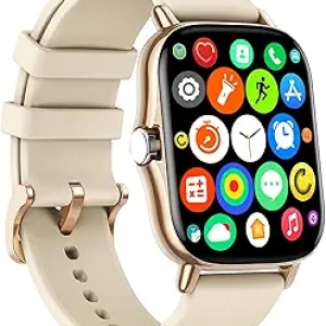 Montre Connectée 1.83" Écran Tactile - Cardiofréquencemètre et Suivi Santé