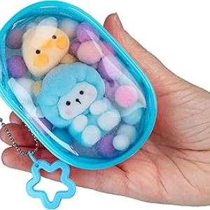Tabalicious Gacha Pouch Squishy Mouton et Canard - Jouet anti-stress collectible