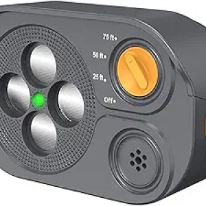 Anti-Aboiement Ultrasonique Rechargeable - Portée 75m | Dispositif IP65