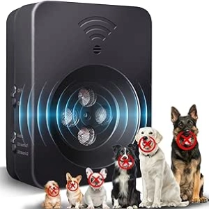Appareil Anti-Aboiement pour Chien - 3 Modes, Portée 50m, Rechargeable