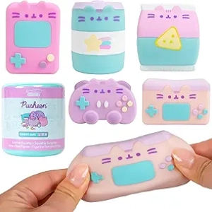 Squishy Pusheen Gamer Girl - Figurine anti-stress à collectionner