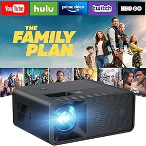 Mini Projecteur Full HD 1080P Portable - CiBest 2025 pour Maison et Extérieur